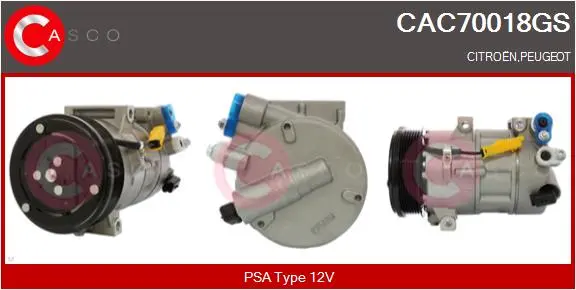 компресор, климатизация CASCO               