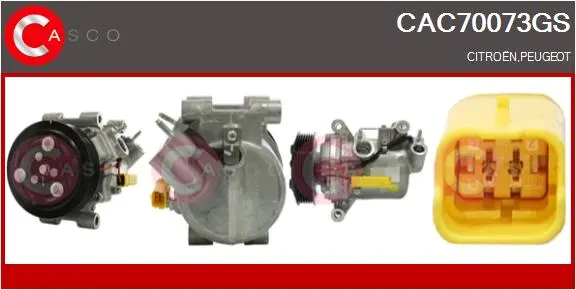 компресор, климатизация CASCO               