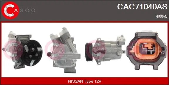 компресор, климатизация CASCO               