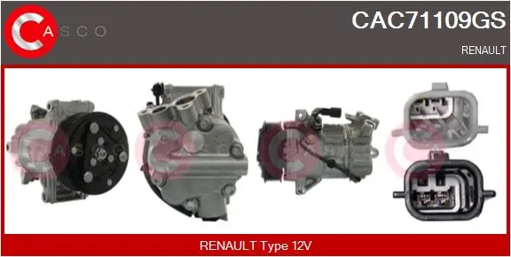 компресор, климатизация CASCO               