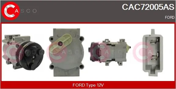 компресор, климатизация CASCO               