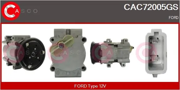 компресор, климатизация CASCO               