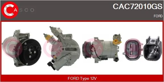 компресор, климатизация CASCO               