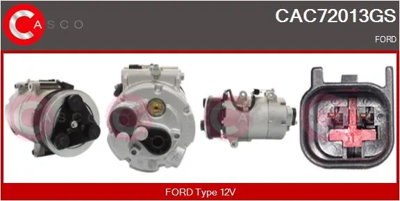 компресор, климатизация CASCO               