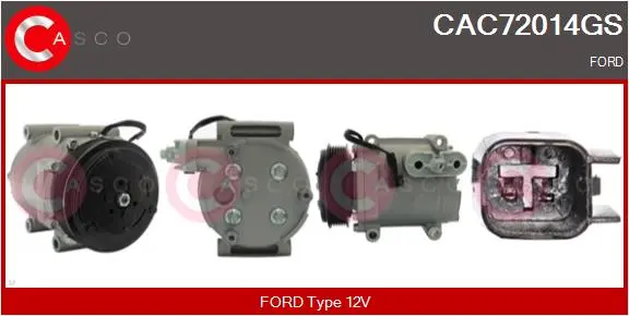 компресор, климатизация CASCO               