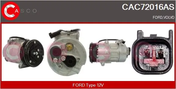 компресор, климатизация CASCO               