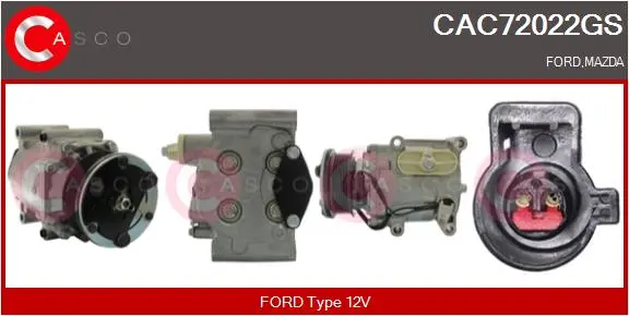 компресор, климатизация CASCO               