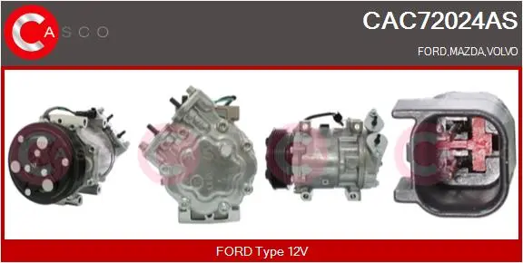 компресор, климатизация CASCO               