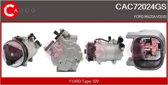 компресор, климатизация CASCO               