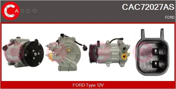 компресор, климатизация CASCO               