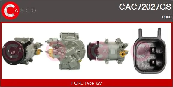 компресор, климатизация CASCO               
