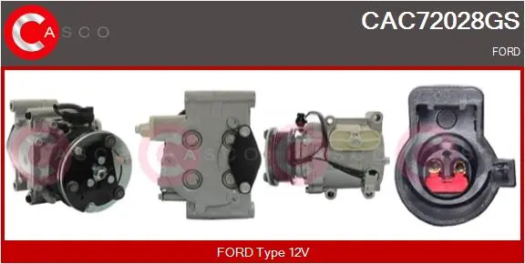 компресор, климатизация CASCO               