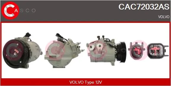 компресор, климатизация CASCO               