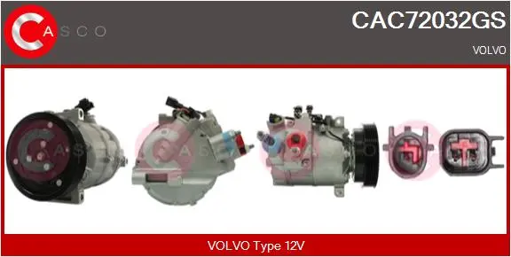 компресор, климатизация CASCO               