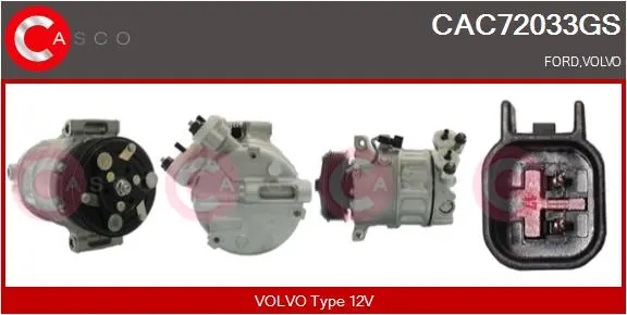 компресор, климатизация CASCO               