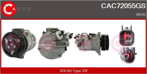 компресор, климатизация CASCO               