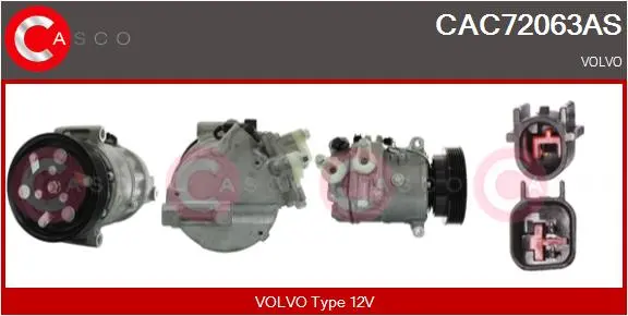 компресор, климатизация CASCO               