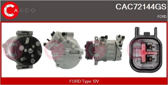 компресор, климатизация CASCO               