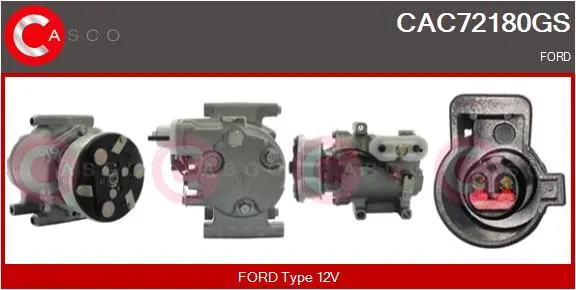 компресор, климатизация CASCO               