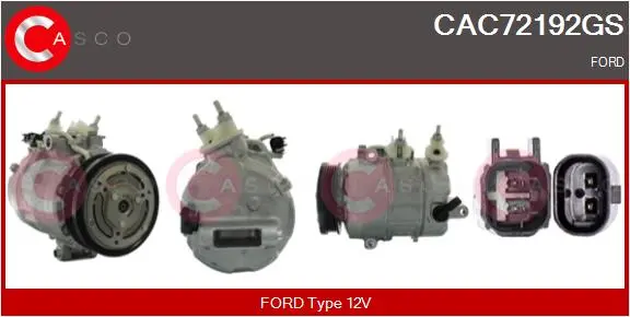 компресор, климатизация CASCO               