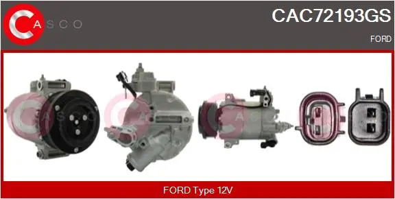 компресор, климатизация CASCO               