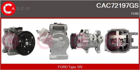 компресор, климатизация CASCO               