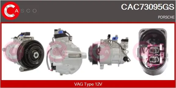 компресор, климатизация CASCO               