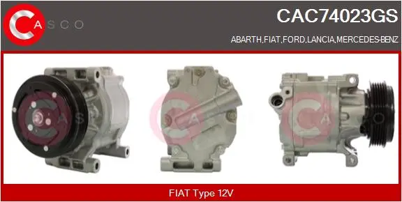 компресор, климатизация CASCO               