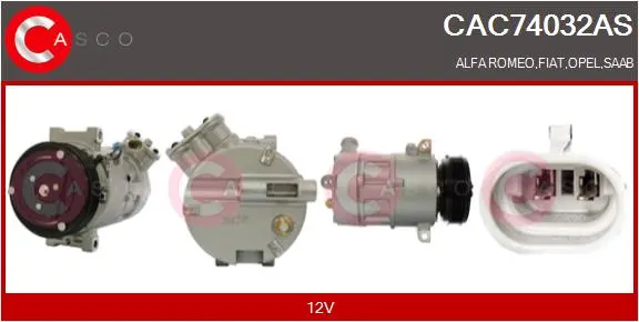 компресор, климатизация CASCO               