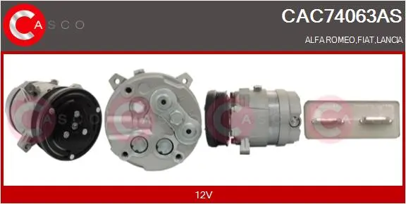 компресор, климатизация CASCO               