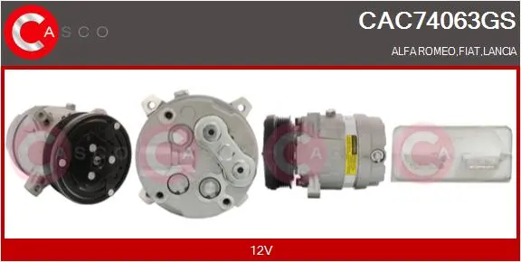 компресор, климатизация CASCO               