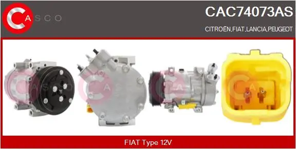 компресор, климатизация CASCO               
