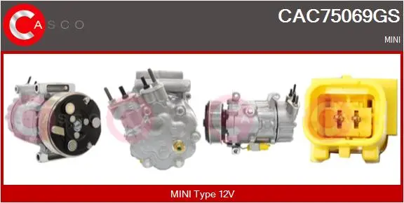 компресор, климатизация CASCO               