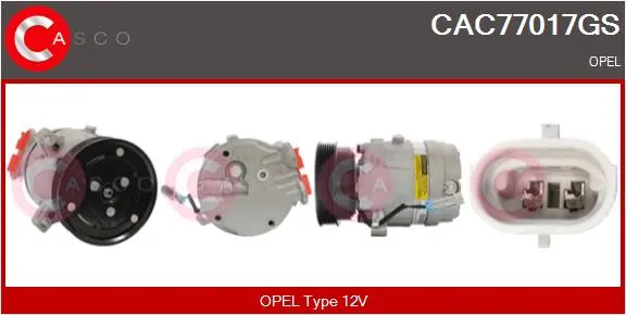 компресор, климатизация CASCO               