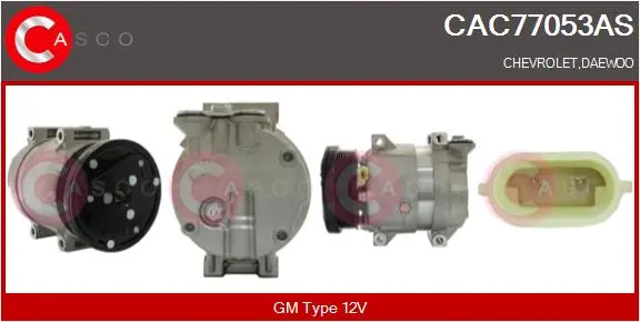 компресор, климатизация CASCO               