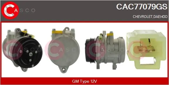 компресор, климатизация CASCO               