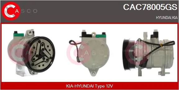 компресор, климатизация CASCO               