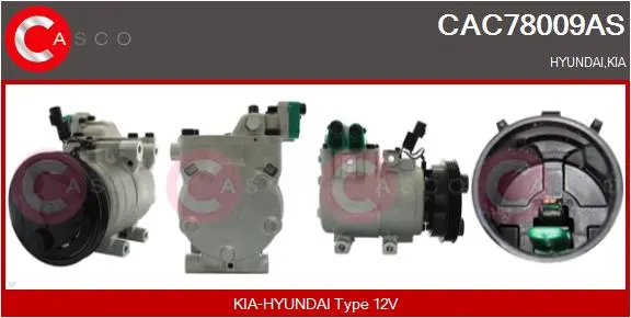 компресор, климатизация CASCO               