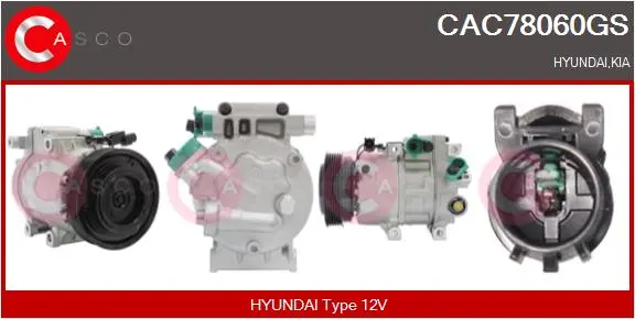 компресор, климатизация CASCO               