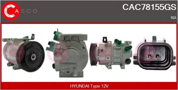 компресор, климатизация CASCO               