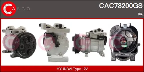 компресор, климатизация CASCO               