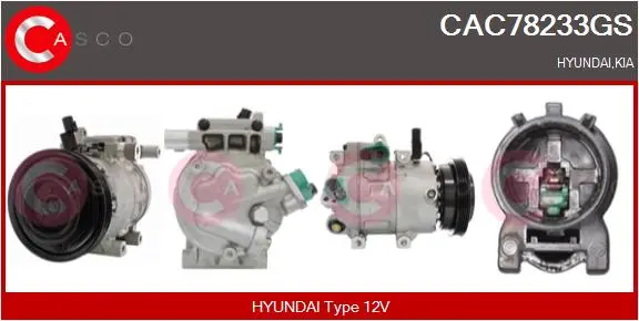 компресор, климатизация CASCO               