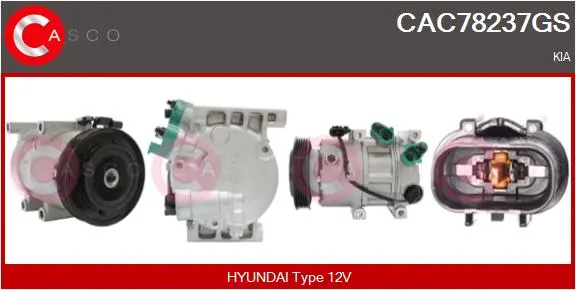 компресор, климатизация CASCO               