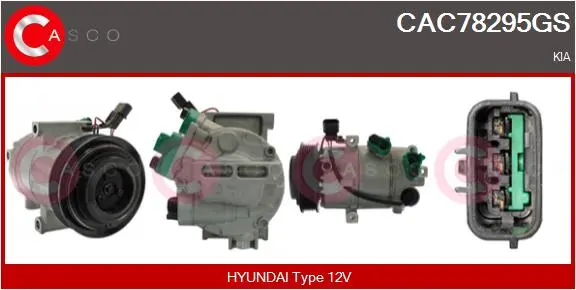 компресор, климатизация CASCO               