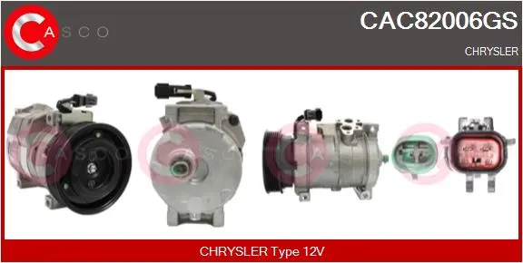 компресор, климатизация CASCO               