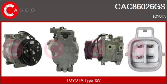 компресор, климатизация CASCO               