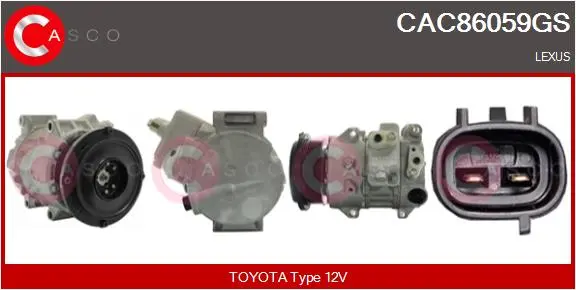 компресор, климатизация CASCO               