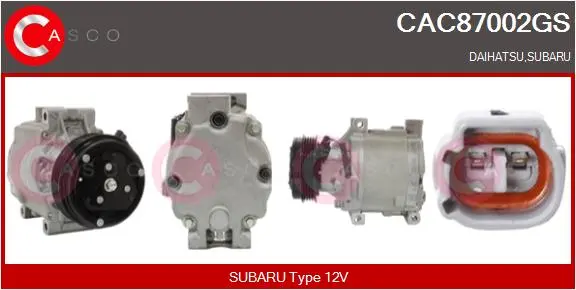 компресор, климатизация CASCO               