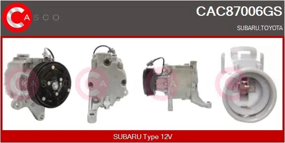 компресор, климатизация CASCO               