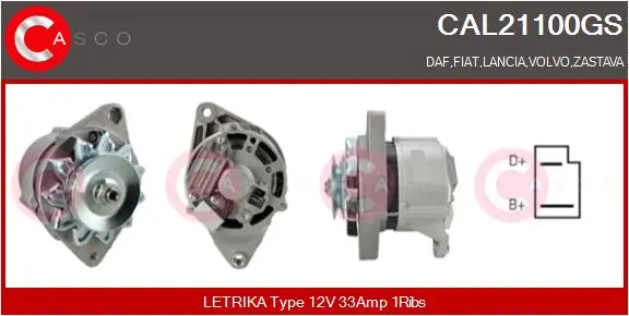 генератор CASCO               